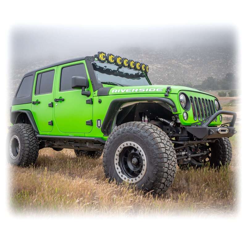 Jeep Wrangler JK Hardtop - TURN Offroad - Fastback 1 Piece - Primer White - `07-`18